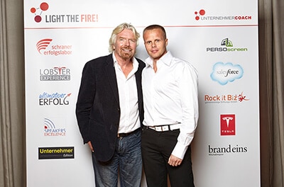 Krisen-Vorbereitung + Chancen aktiv nutzen 41 Gunnar Kessler mit Richard Branson